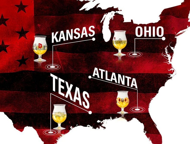 Duvel USA glazen