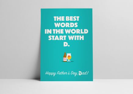 Vaderdag - Duvel Wenskaart