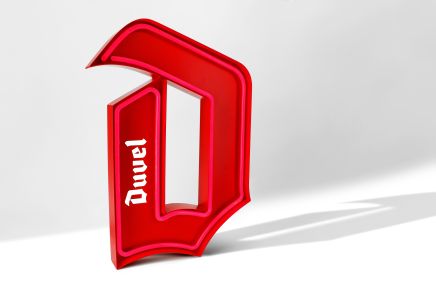 Duvel Lightsign 'D' - Indoor