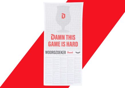 Duvel x Stratier - XL word search