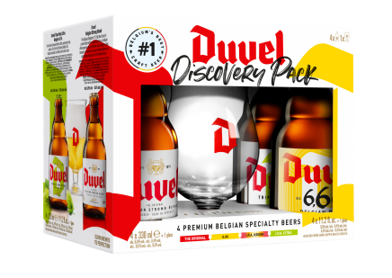 Duvel Discovery Pack - 4 x 33cl + 1 Verre